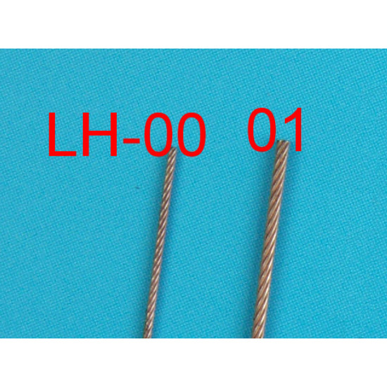 Eureka Lh-00 0.4mm Metal Wire Rope For Afv Kits 50cm