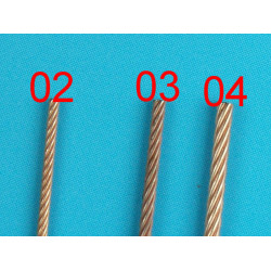 Eureka Lh-02 0.75mm Metal Wire Rope For Afv Kits 50cm