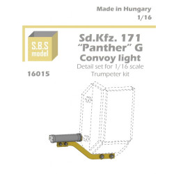 Sbs 16015 1/16 Sd Kfz 171 Panther G Convoy Light Resin And Photo-etched Parts