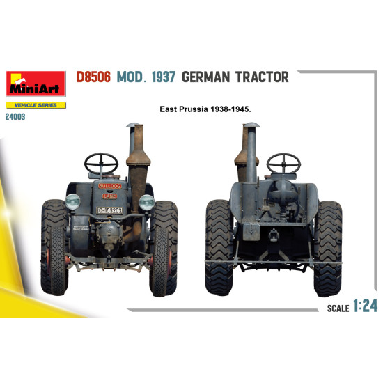 Miniart 24003 - 1/24 - German Tractor