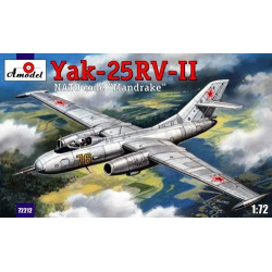 Yakovlev Yak-25RV-II Mandrake Soviet interceptor 1/72 Amodel 72212