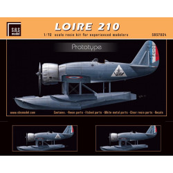 Sbs 7024 1/72 Loire 210 Prototype Resin Model Kit Military Aircraft