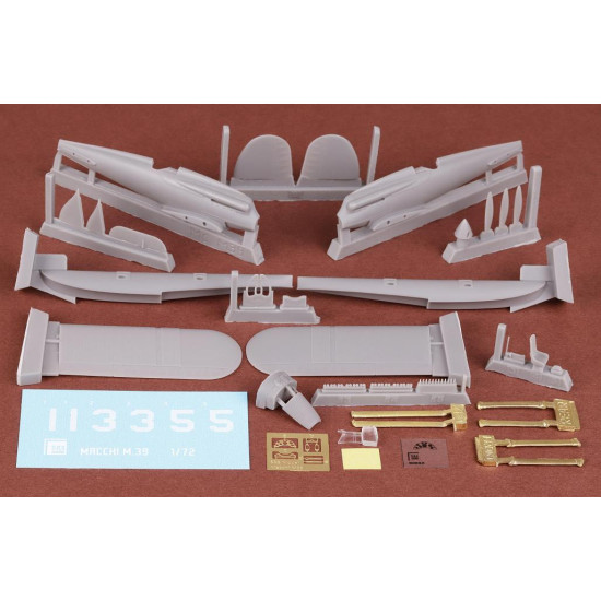 Sbs 7032 1/72 Macchi M 39 Schneider Trophy 1926 Race Resin Model Kit