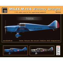 Sbs 7035 1/72 Miles M 11a Whitney Straight France Race Resin Model Kit