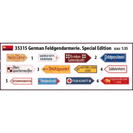 Miniart 35315 - 1/35 - German Feldgendarmerie Special Edition