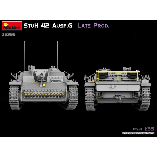 Miniart 35355 - 1/35 - Stuh 42 Ausf G Late Prod