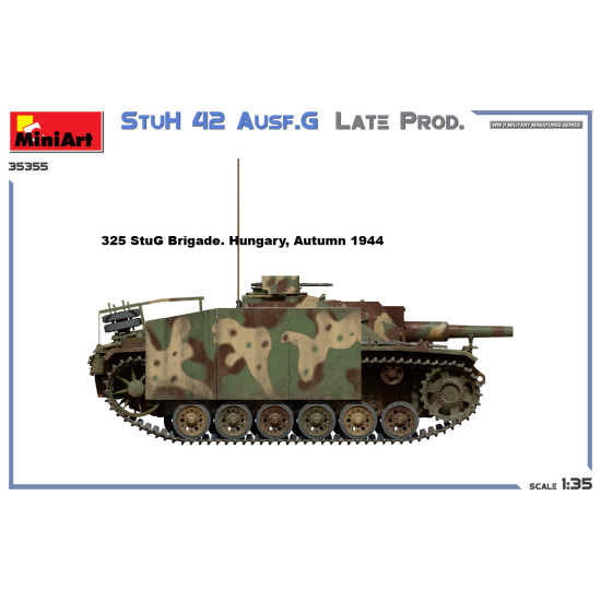 Miniart 35355 - 1/35 - Stuh 42 Ausf G Late Prod