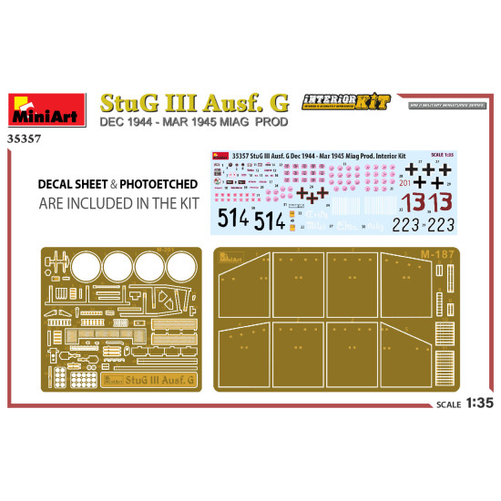 Miniart 35357 1/35 Stug Iii Ausf G Dec 1944 Mar 1945 Miag Prod Miniart 35357 1/35 Stug Iii Ausf G Dec 1944 Mar 1945 Miag Prod