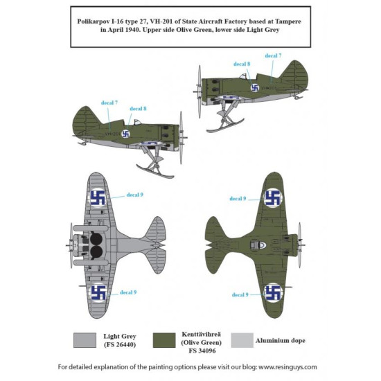 Sbs D72035 1/72 Decal For Captured Fighters In Finnish Service Ww Ii