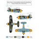 Sbs D48012 1/48 Decal For Brewster Model 239 In Finnish Service