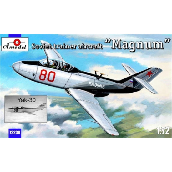 Yakovlev Yak-30 Magnum Soviet trainer aircraft 1/72 Amodel 72230