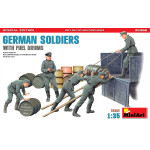 Miniart 35366 1/35 German Soldiers With Fuel Drums Special Edition Figures Kit