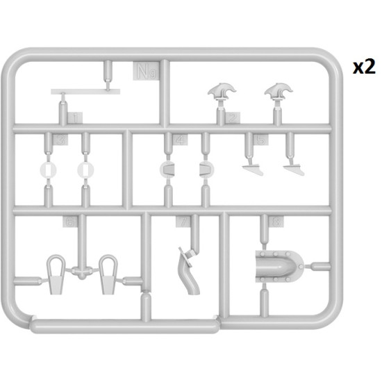 Miniart 35379 - 1/35 - T-34/85 Plant 112 Spring 1944 Armor Kit