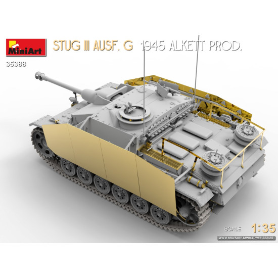 Miniart 35388 - 1/35 - Stug Iii Ausf G 1945 Alkett Prod Armor Kit