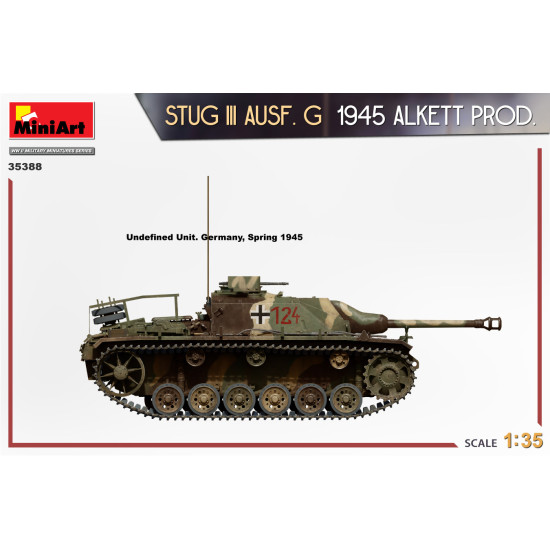 Miniart 35388 - 1/35 - Stug Iii Ausf G 1945 Alkett Prod Armor Kit