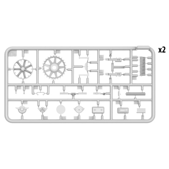 Miniart 35403 - 1/35 - U S Armored Bulldozer Vehicle Kit