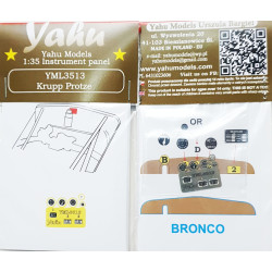Yahu Model Yml3513 1/35 Krupp Protze For Bronco Accessories Model Kit