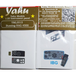 Yahu Model Yml3515 1/35 Bussing-nag 4500 For Ibg Accessories Model Kit
