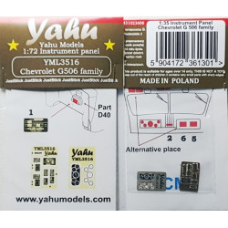 Yahu Model YML3516 1/35 Chevrolet G506 G7107 for ICM / MiniArt Accessories