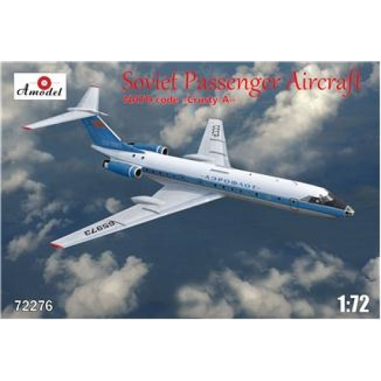 Tupolev Tu-134 Aeroflot airlines 1/72 Amodel 72276