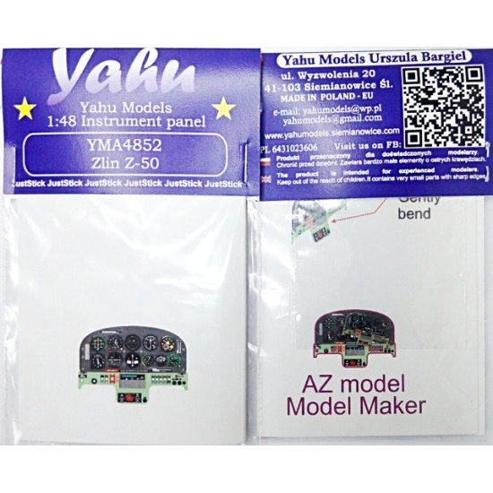 Yahu Model Yma4852 1/48 Zlin Z-50 For Az Model Model Maker Accessories Aircraft