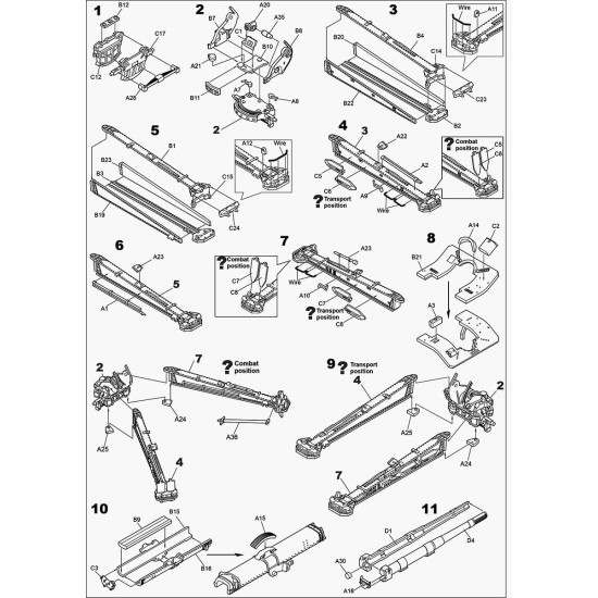 Ace 72581 - 1/72 - Ml 20 Soviet Ww2 152mm Gun Howitzer Military Kit