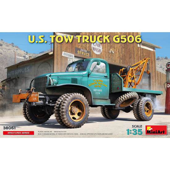 Miniart 38061 - 1/35 - Us Tow Truck G506 Plastic Model Kit