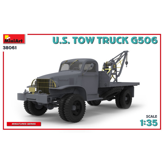 Miniart 38061 - 1/35 - Us Tow Truck G506 Plastic Model Kit