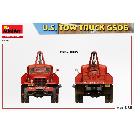 Miniart 38061 - 1/35 - Us Tow Truck G506 Plastic Model Kit