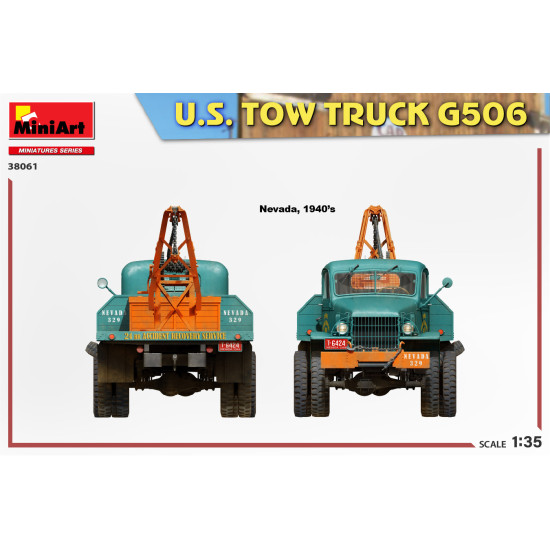 Miniart 38061 - 1/35 - Us Tow Truck G506 Plastic Model Kit