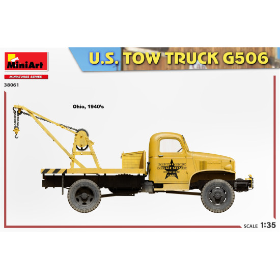 Miniart 38061 - 1/35 - Us Tow Truck G506 Plastic Model Kit