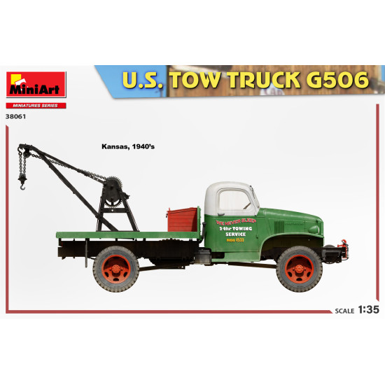 Miniart 38061 - 1/35 - Us Tow Truck G506 Plastic Model Kit