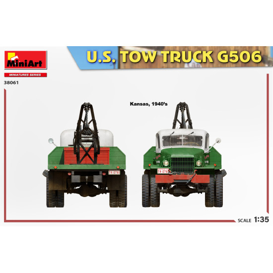 Miniart 38061 - 1/35 - Us Tow Truck G506 Plastic Model Kit