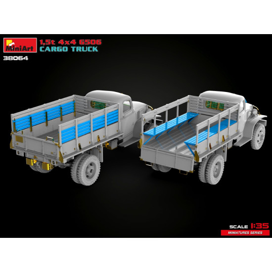 Miniart 38064 - 1/35 - 1 5t 4 4 G506 Cargo Truck Plastic Model Kit
