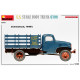 Miniart 38067 - 1/35 - U S Stake Body Truck G506 Scale Model Kit