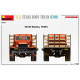 Miniart 38067 - 1/35 - U S Stake Body Truck G506 Scale Model Kit