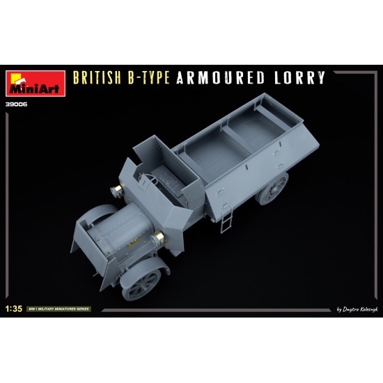 Miniart 39006 - 1/35 - British B Type Armoured Lorry Armor Model Kit