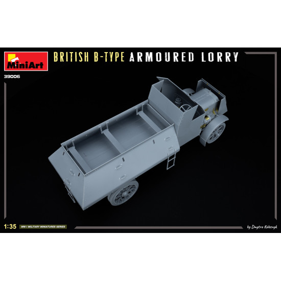 Miniart 39006 - 1/35 - British B Type Armoured Lorry Armor Model Kit