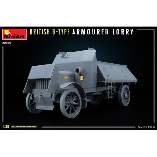 Miniart 39006 - 1/35 - British B Type Armoured Lorry Armor Model Kit