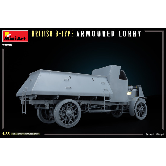 Miniart 39006 - 1/35 - British B Type Armoured Lorry Armor Model Kit