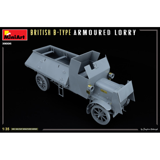 Miniart 39006 - 1/35 - British B Type Armoured Lorry Armor Model Kit