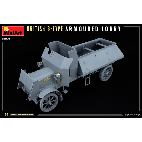 Miniart 39006 - 1/35 - British B Type Armoured Lorry Armor Model Kit