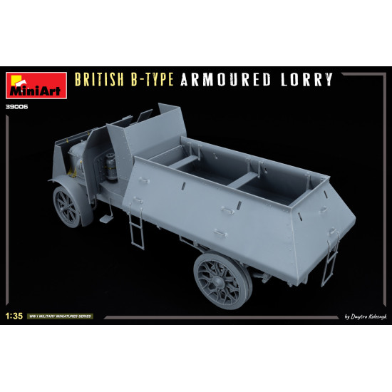 Miniart 39006 - 1/35 - British B Type Armoured Lorry Armor Model Kit