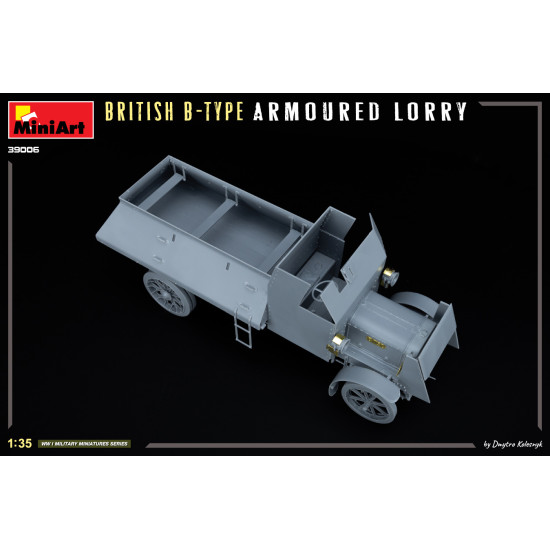 Miniart 39006 - 1/35 - British B Type Armoured Lorry Armor Model Kit