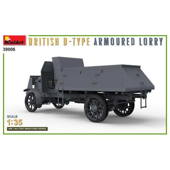 Miniart 39006 - 1/35 - British B Type Armoured Lorry Armor Model Kit