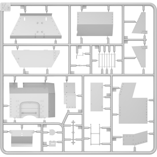 Miniart 39006 - 1/35 - British B Type Armoured Lorry Armor Model Kit