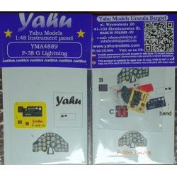 Yahu Model Yma4889 1/48 P-38 G Lightning For Tamiya Accessories Aircraft