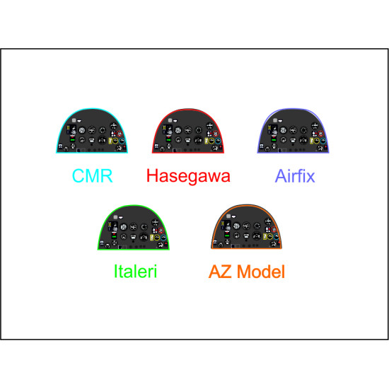 Yahu Model Yma7210 1/72 Spitfire Mk Ix / Xvi For Az/Airfix Accessories Aircraft