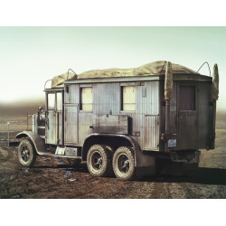 US STOCK *** Krupp L3H163 Kfz.72, WWII German Radio Communication Truck  1/35 ICM 35462