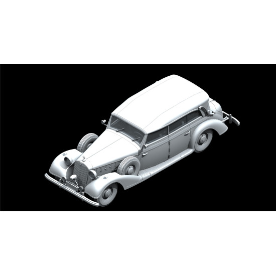 Typ 770K Tourenwagen with open cover, WWII German Leader's Car 1/35 ICM 35534